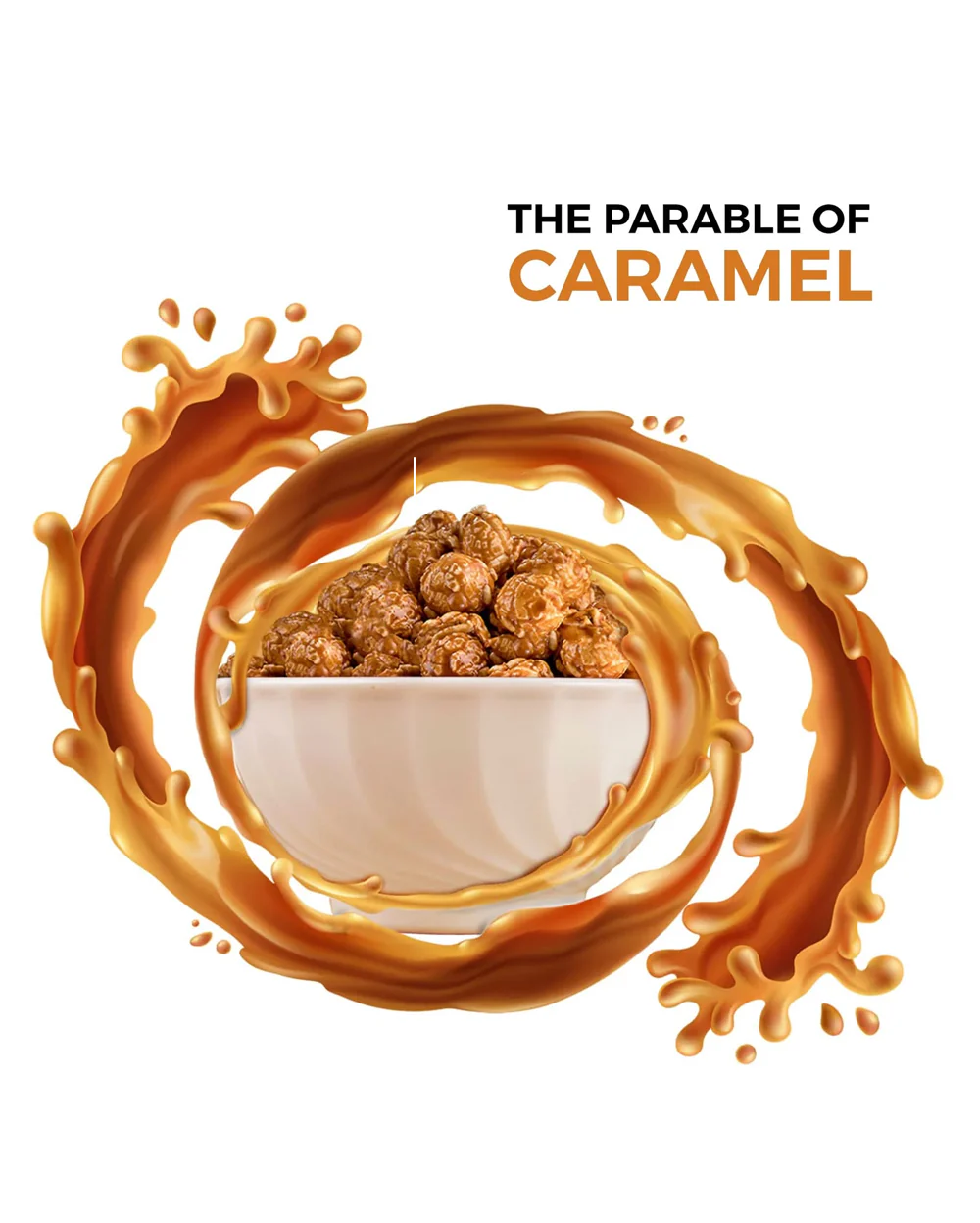 4700 BC Himalayan Salt Caramel Popcorn (125g) - Image 2