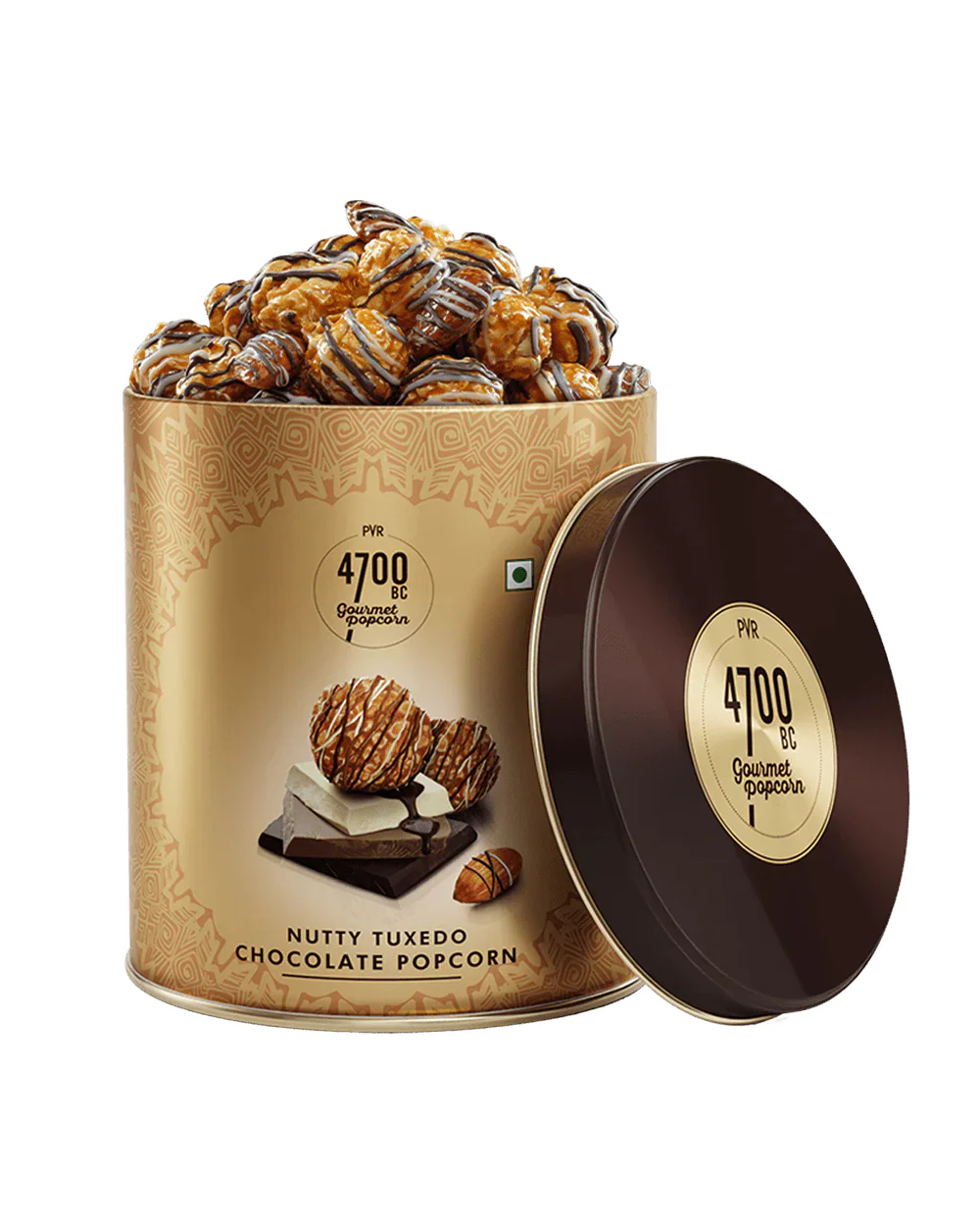 4700 BC Nutty Tuxedo Chocolate Popcorn (150g) - Image 3