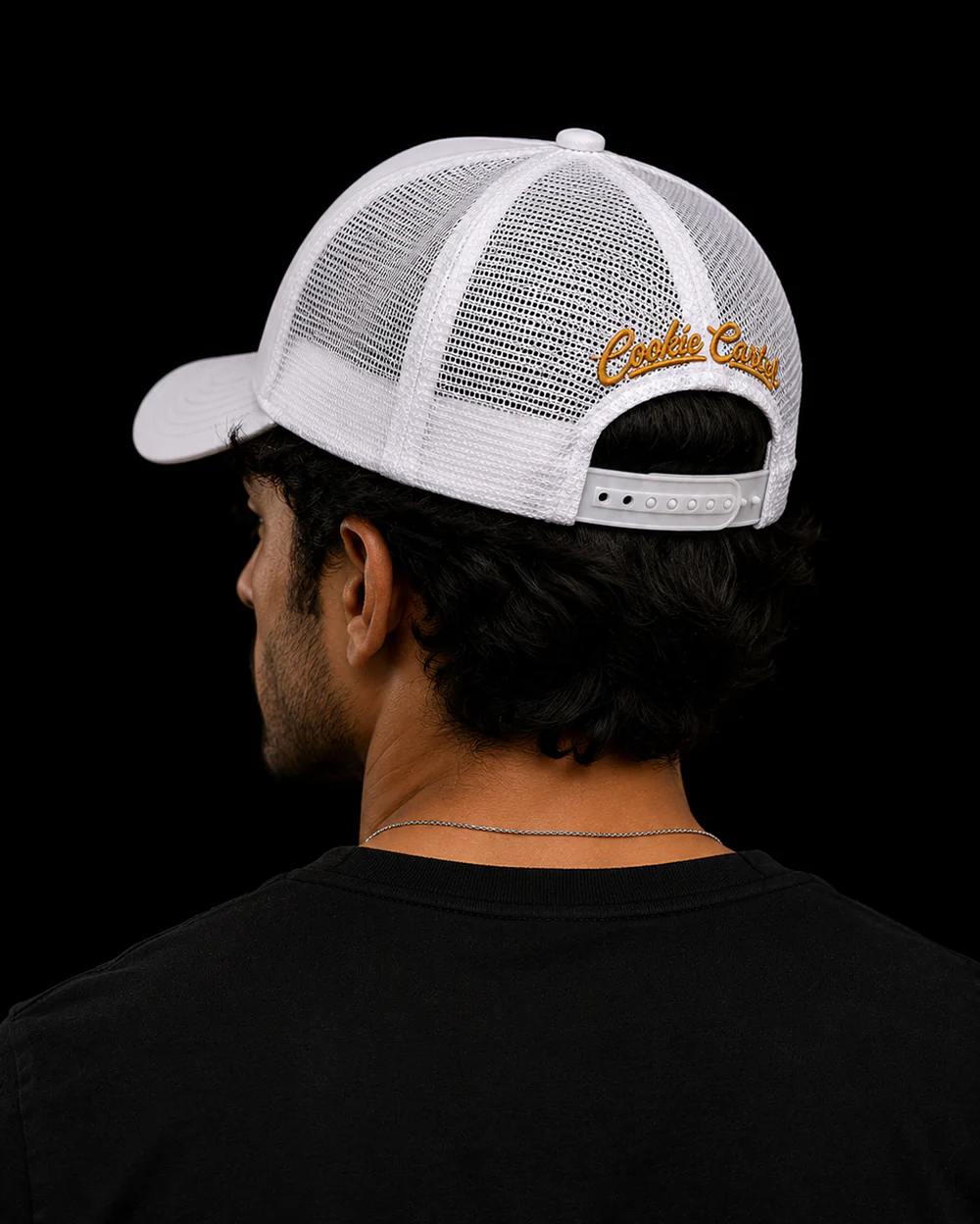El Jefe White Trucker Cap – Premium Unisex Cartel Cap for True Bosses - Image 5